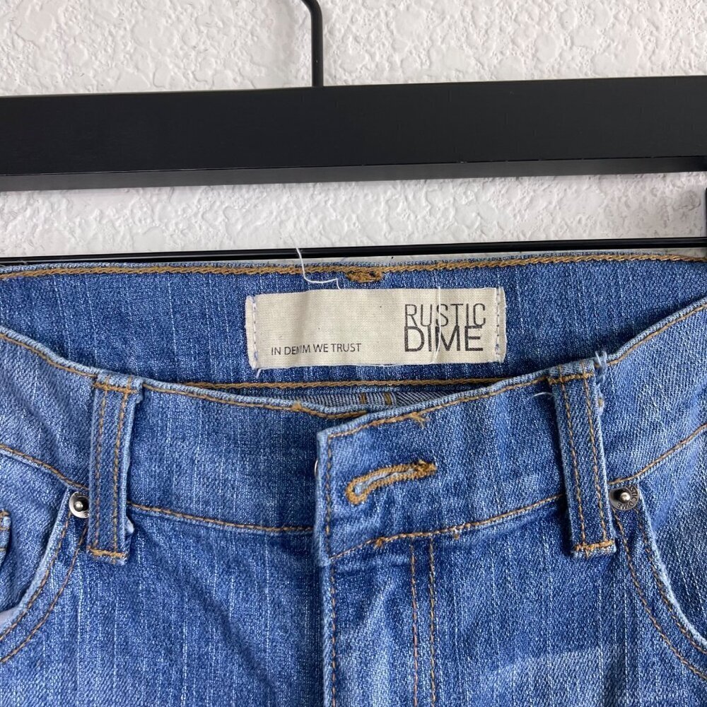Rustic Dime Men’s Slim Fit Distressed Jeans – Size 34, Made in USA - Picture 5 of 8